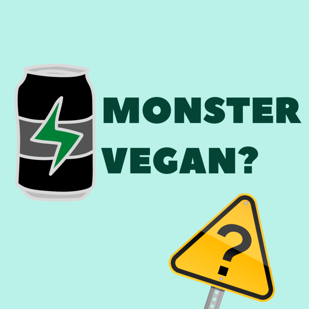 Monster Energy vegan