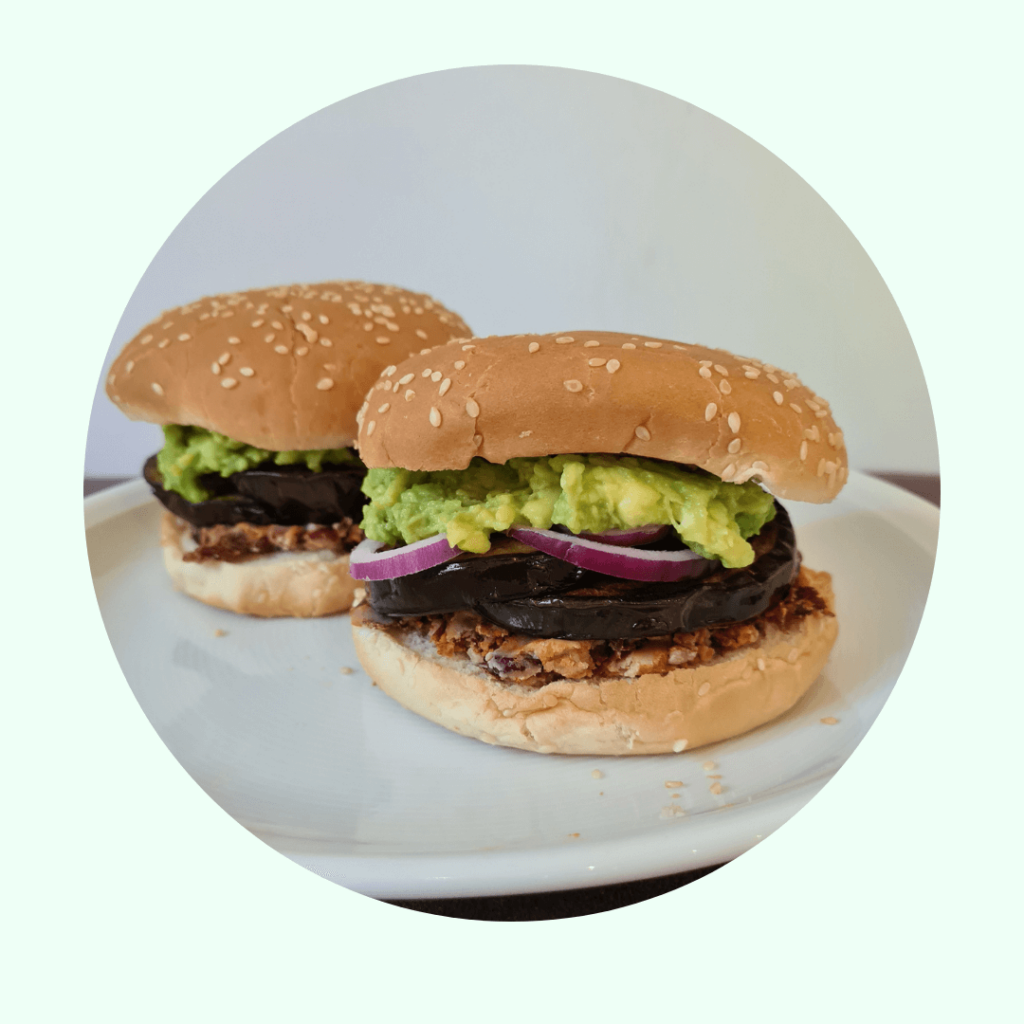 Vegane Burger grill 