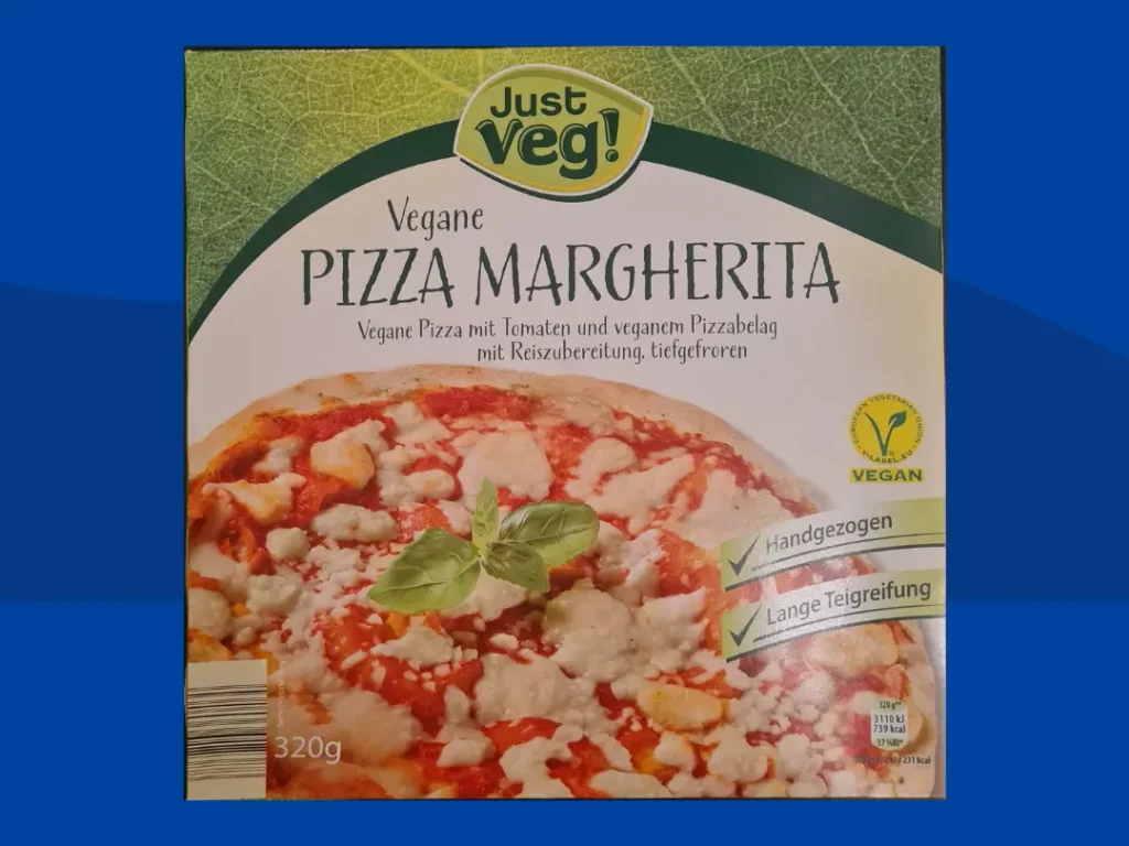 JustVeg vegane Pizza