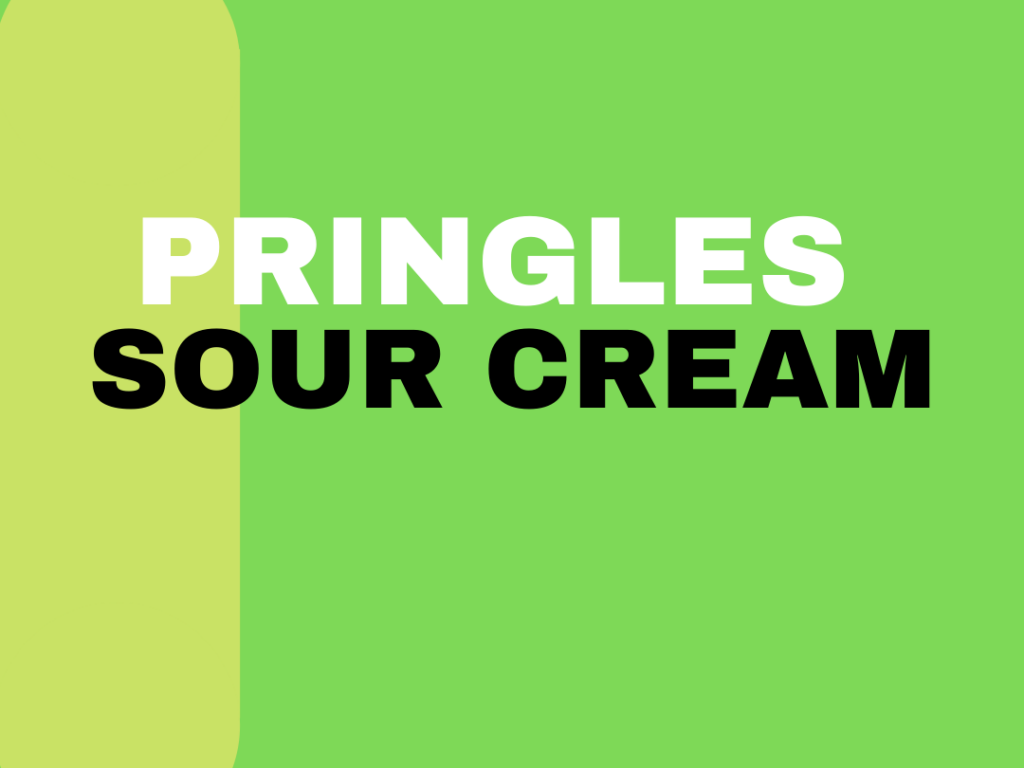 Pringles sour cream