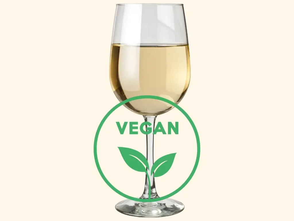 Veganer Wein Herstellung